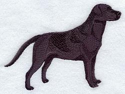 Labrador Retriever Embroidered Towel-